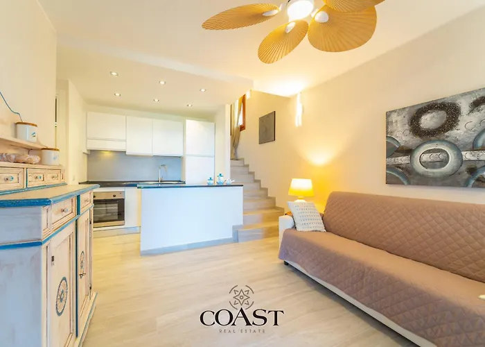 Rena Bianca Flat - Vista Mare, Wi-fi E Giardino