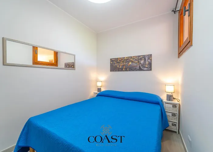 Rena Bianca Flat - Vista Mare, Wi-fi E Giardino Lägenhet Olbia