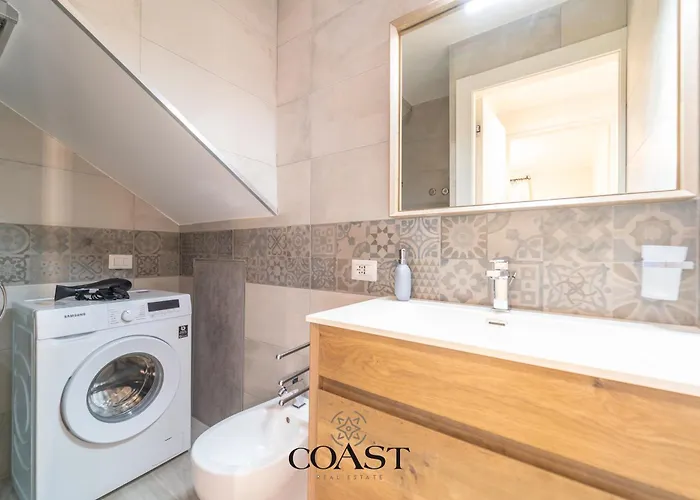 Rena Bianca Flat - Vista Mare, Wi-fi E Giardino * Olbia